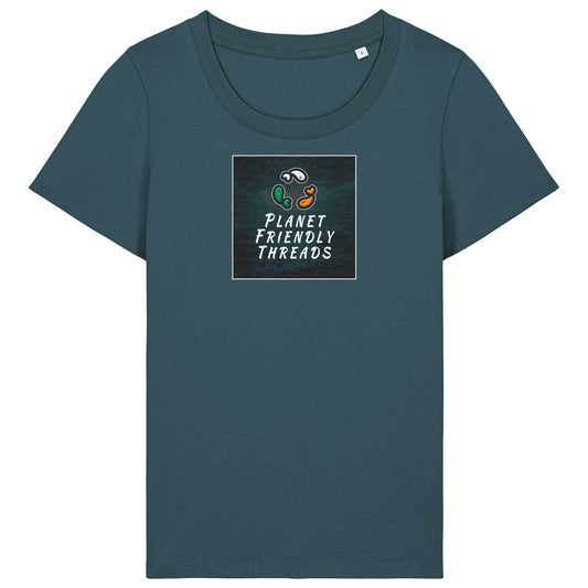PFT Logo - dark | T-Shirt | Adult | Ladies Short Sleeve | 155gsm Fitted | Stargazer