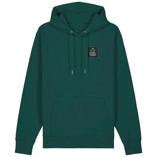 PFT Logo - dark | Hoodie | Adult | Cosy | 350gsm Medium Fit | Glazed Green