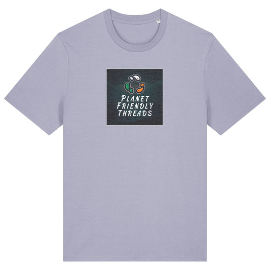 PFT Logo - dark | T-Shirt | Adult | Crewneck Short Sleeve | 180gsm Medium Fit | Lavender