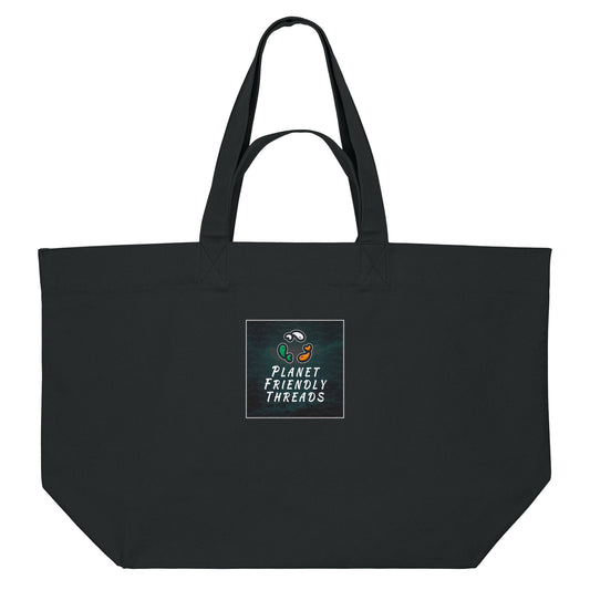 PFT Logo - dark | Other | Adult | Shopping Bag | 400gsm | Black