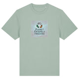 PFT Logo - SSSQUARE - Light Ocean | T-Shirt | Adult | Crewneck Short Sleeve | 215gsm Relaxed Fit | Aloe