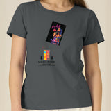 Katy Perry | T-Shirt | Adult | Ladies Short Sleeve | 155gsm Fitted | Anthracite