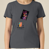Katy Perry | T-Shirt | Adult | Ladies Short Sleeve | 155gsm Fitted | Anthracite