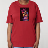 Katy Perry | T-Shirt | Adult | Crewneck Short Sleeve | 180gsm Medium Fit | Red