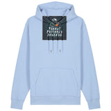 PFT Logo - dark | Hoodie | Adult | Cosy | 350gsm Medium Fit | Blue Soul