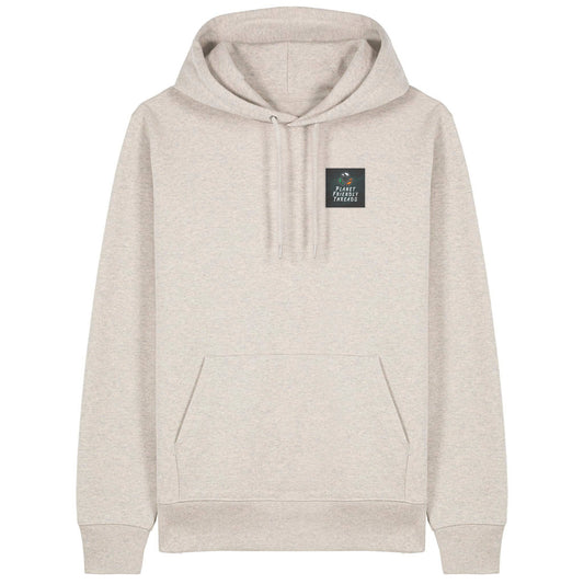 PFT Logo - dark | Hoodie | Adult | Cosy | 350gsm Medium Fit | Heather Haze