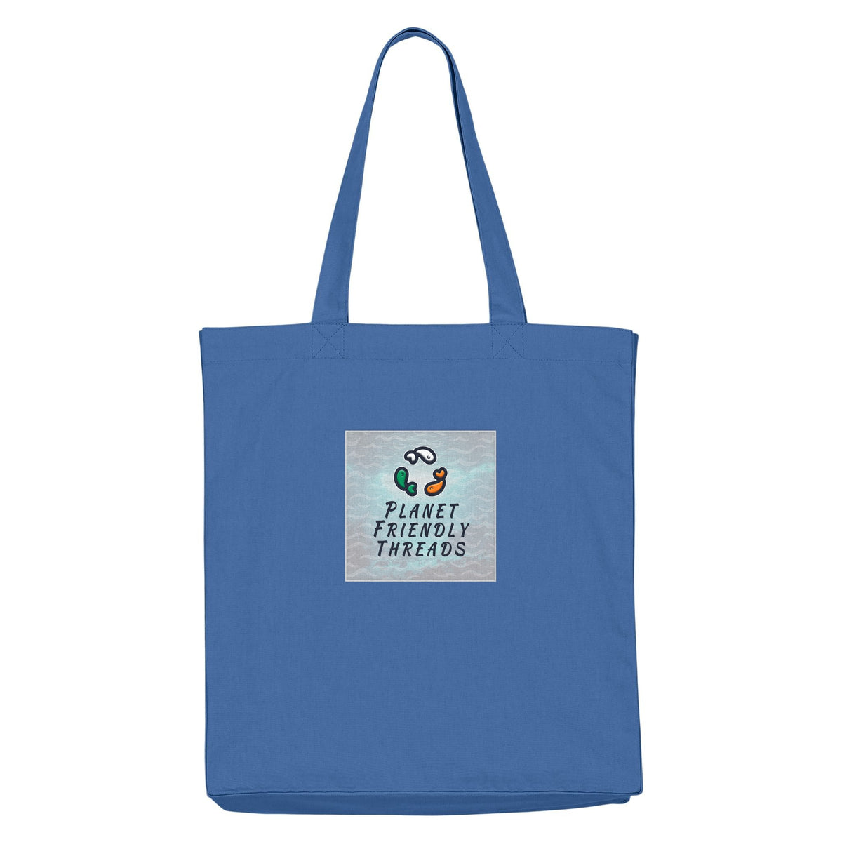 PFT Logo - SSSQUARE - Light Ocean | Other | Adult | Tote Bag | 220gsm | Mindful Blue
