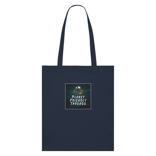 PFT Logo - dark | Other | Adult | Tote Bag | 160gsm | French Navy