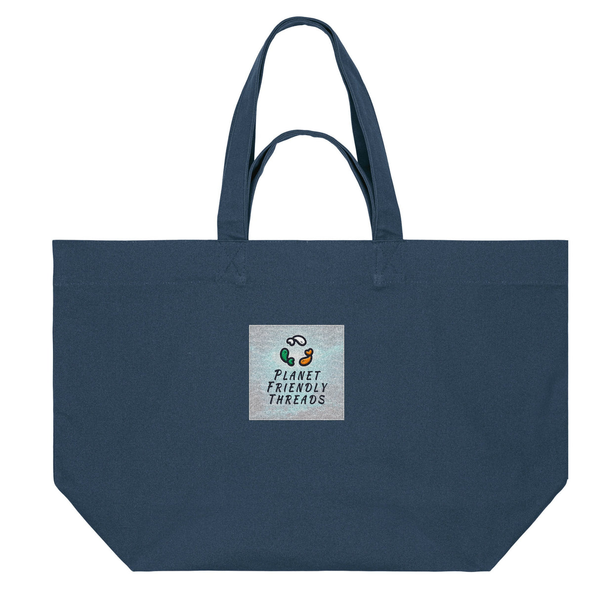 PFT Logo - SSSQUARE - Light Ocean | Other | Adult | Shopping Bag | 400gsm | Deep Teal