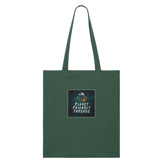 PFT Logo - dark | Other | Adult | Tote Bag | 160gsm | Bottle Green