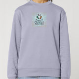 PFT Logo - SSSQUARE - Light Ocean | Jumper | Adult | Crewneck | 350gsm Medium Fit | Lavender