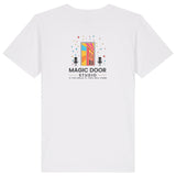 Magic Door Logo | T-Shirt | Kids | Crewneck Short Sleeve | 155gsm Medium Fit | White