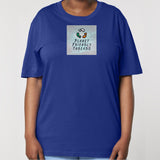 PFT Logo - SSSQUARE - Light Ocean | T-Shirt | Adult | Crewneck Short Sleeve | 180gsm Medium Fit | Worker Blue