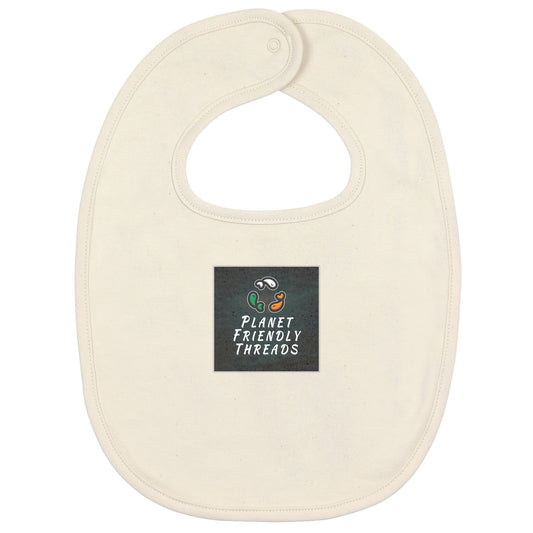 PFT Logo - dark | Other | Baby | Bib | 210gsm | Natural Raw