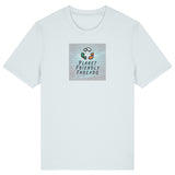 PFT Logo - SSSQUARE - Light Ocean | T-Shirt | Adult | Crewneck Short Sleeve | 180gsm Medium Fit | Blue Ice