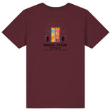 Magic Door Logo | T-Shirt | Kids | Crewneck Short Sleeve | 155gsm Medium Fit | Burgundy