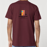 Magic Door Logo | T-Shirt | Kids | Crewneck Short Sleeve | 155gsm Medium Fit | Burgundy