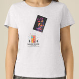 Katy Perry | T-Shirt | Adult | Ladies Short Sleeve | 155gsm Fitted | Cool Heather Grey
