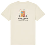 Magic Door Logo | T-Shirt | Kids | Crewneck Short Sleeve | 155gsm Medium Fit | Natural Raw