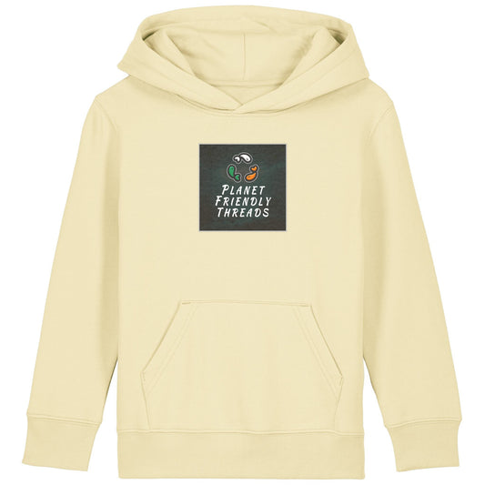 PFT Logo - dark | Hoodie | Kids | Cosy | 300gsm Medium Fit | Butter
