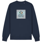 PFT Logo - SSSQUARE - Light Ocean | Jumper | Adult | Crewneck | 350gsm Medium Fit | French Navy