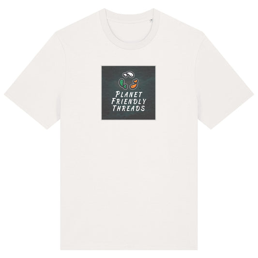 PFT Logo - dark | T-Shirt | Adult | Crewneck Short Sleeve | 180gsm Medium Fit | Off White