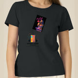 Katy Perry | T-Shirt | Adult | Ladies Short Sleeve | 155gsm Fitted | Black