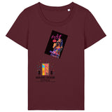 Katy Perry | T-Shirt | Adult | Ladies Short Sleeve | 155gsm Fitted | Burgundy