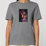 Katy Perry | T-Shirt | Adult | Crewneck Short Sleeve | 180gsm Medium Fit | Mid Heather Grey