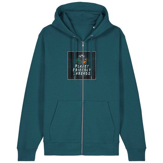 PFT Logo - dark | Hoodie | Adult | Zip | 350gsm Medium Fit | Stargazer