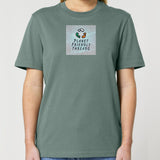 PFT Logo - SSSQUARE - Light Ocean | T-Shirt | Adult | Crewneck Short Sleeve | 180gsm Medium Fit | Green Bay