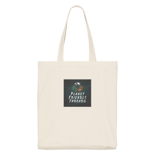 PFT Logo - dark | Other | Adult | Tote Bag | 220gsm | Natural Raw