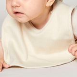 PFT Logo - SSSQUARE - Light Ocean | Other | Baby | Bib | 210gsm | Natural Raw