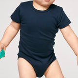 PFT Logo - SSSQUARE - Light Ocean | Other | Baby | Onesie | 210gsm Fitted | French Navy