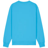 PFT Logo - SSSQUARE - Light Ocean | Jumper | Adult | Crewneck | 350gsm Medium Fit | Aqua Blue