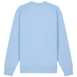 PFT Logo - SSSQUARE - Light Ocean | Jumper | Adult | Crewneck | 350gsm Medium Fit | Blue Soul