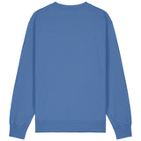 PFT Logo - SSSQUARE - Light Ocean | Jumper | Adult | Crewneck | 350gsm Medium Fit | Bright Blue