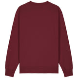 PFT Logo - SSSQUARE - Light Ocean | Jumper | Adult | Crewneck | 350gsm Medium Fit | Burgundy