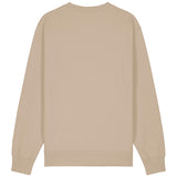 PFT Logo - SSSQUARE - Light Ocean | Jumper | Adult | Crewneck | 350gsm Medium Fit | Desert Dust