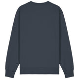 PFT Logo - SSSQUARE - Light Ocean | Jumper | Adult | Crewneck | 350gsm Medium Fit | India Ink Grey