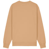 PFT Logo - SSSQUARE - Light Ocean | Jumper | Adult | Crewneck | 350gsm Medium Fit | Latte