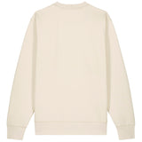 PFT Logo - SSSQUARE - Light Ocean | Jumper | Adult | Crewneck | 350gsm Medium Fit | Natural Raw