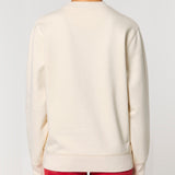 PFT Logo - SSSQUARE - Light Ocean | Jumper | Adult | Crewneck | 350gsm Medium Fit | Natural Raw