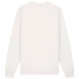 PFT Logo - SSSQUARE - Light Ocean | Jumper | Adult | Crewneck | 350gsm Medium Fit | Off White