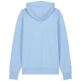 PFT Logo - SSSQUARE - Light Ocean | Hoodie | Adult | Cosy | 350gsm Medium Fit | Blue Soul