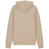 PFT Logo - SSSQUARE - Light Ocean | Hoodie | Adult | Cosy | 350gsm Medium Fit | Desert Dust