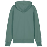 PFT Logo - SSSQUARE - Light Ocean | Hoodie | Adult | Cosy | 350gsm Medium Fit | Green Bay