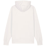 PFT Logo - SSSQUARE - Light Ocean | Hoodie | Adult | Cosy | 350gsm Medium Fit | Off White