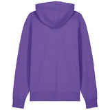 PFT Logo - SSSQUARE - Light Ocean | Hoodie | Adult | Cosy | 350gsm Medium Fit | Purple Love