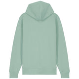 PFT Logo - SSSQUARE - Light Ocean | Hoodie | Adult | Zip | 350gsm Medium Fit | Aloe